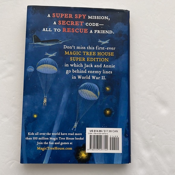 Hardcover Magic Tree House Danger in the Darkest Hour Super Edition #1 - Picture 2 of 5